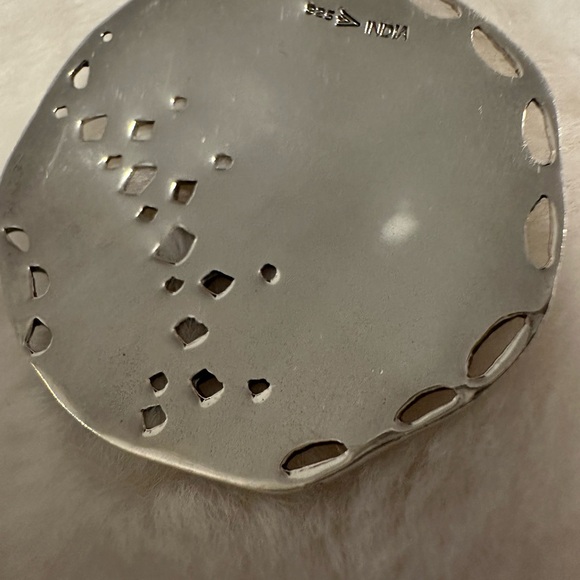 Stunning Silpada Prince and the Pauper leather and sterling silver necklace - Picture 4 of 6